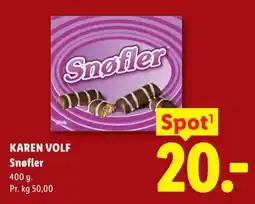Lidl Karen Volf Snøfler tilbud