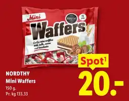 Lidl Nordthy Mini Waffers tilbud