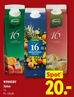 Lidl Rynkeby Juice tilbud
