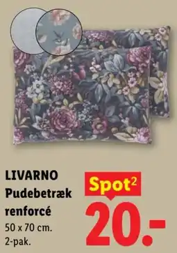 Lidl Livarno Pudebetræk renforcé tilbud