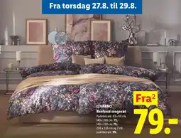 Lidl Livarno renforcé sengesæt tilbud