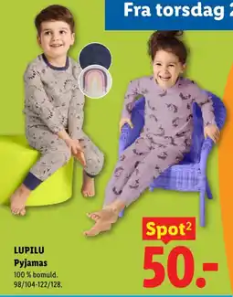 Lidl Lupilu Pyjamas tilbud