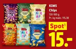 Lidl Kims Chips tilbud