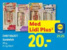 Lidl Chef Select Sandwich tilbud