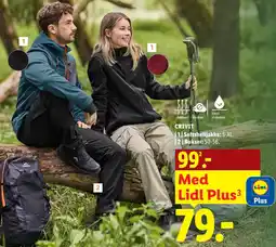Lidl Crivit Softshelljakke tilbud