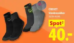 Lidl Crivit Vandresokker tilbud