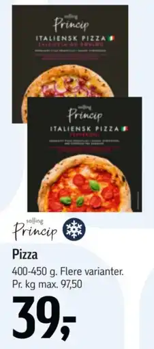 Føtex Salling Princip Pizza tilbud