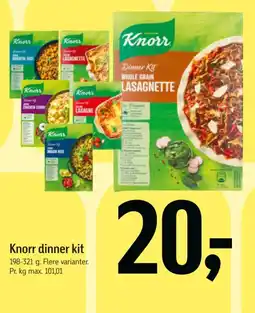 Føtex Knorr dinner kit tilbud