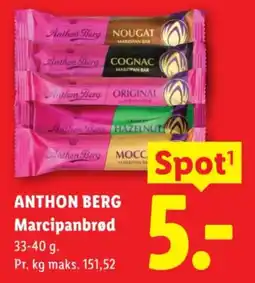 Lidl Anthon Berg Marcipanbrød tilbud