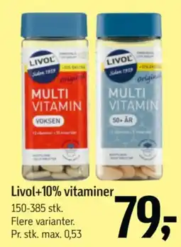 Føtex Livol multi vitamin tilbud