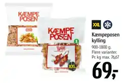 Føtex Kæmpeposen kylling tilbud