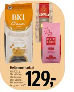 Føtex Black Coffee Crema tilbud