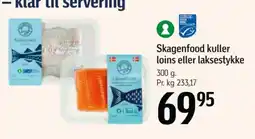 Føtex Skagenfood kuller loins eller laksestykke tilbud