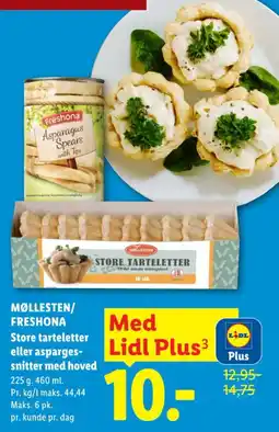 Lidl Møllesten Store Tarteletter tilbud