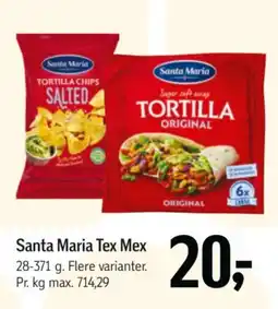 Føtex Santa Maria tortilla chips salted tilbud