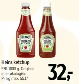Føtex Heinz ketchup tilbud