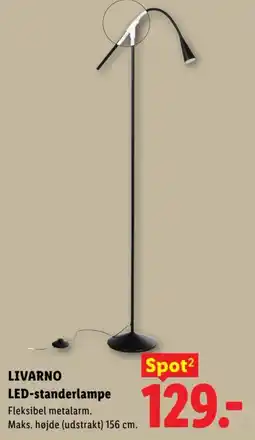 Lidl Livarno LED-standerlampe tilbud