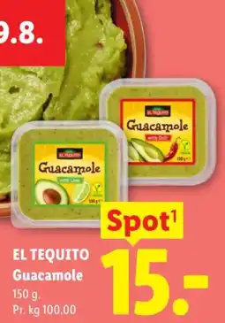 Lidl El Tequito Guacamole tilbud