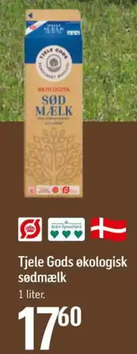Føtex Tjele Gods økologisk sødmælk tilbud