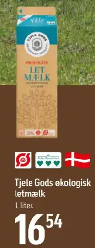 Føtex Tjele Gods økologisk letmælk tilbud