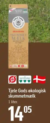 Føtex Tjele Gods økologisk skummetmælk tilbud