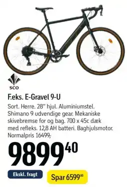 Føtex SCO F.eks. E-Gravel 9-U tilbud