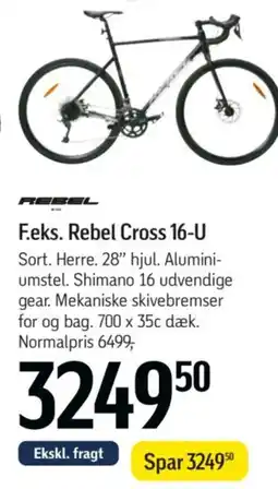 Føtex Rebel Cross 16-U tilbud