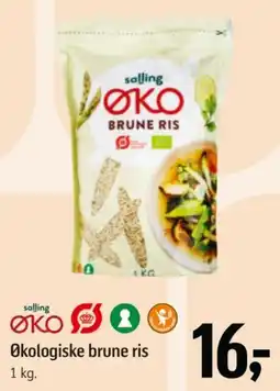 Føtex Salling ØKO Økologiske brune ris tilbud