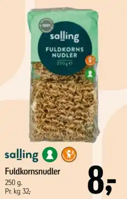 Føtex salling FuldKornsNudler tilbud