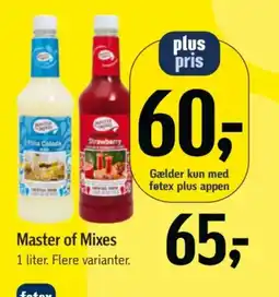 Føtex Master of Mixes tilbud