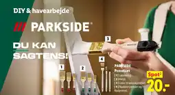 Lidl Parkside penselsæt tilbud