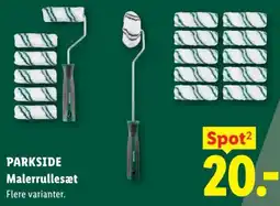 Lidl Parkside Malerrullesæt tilbud
