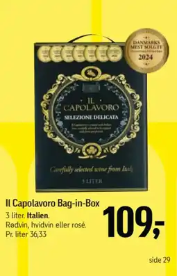 Føtex Il Capolavoro Bag-in-Box tilbud