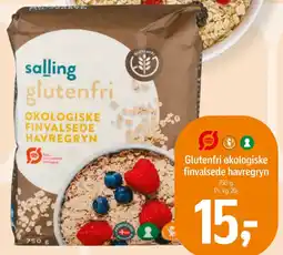 Føtex Salling Glutenfri økologiske finvalsede havregryn tilbud