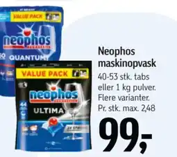 Føtex Neophos maskinopvask tilbud