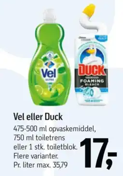 Føtex Vel eller Duck tilbud