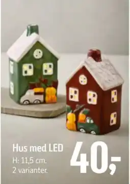 Føtex Hus med LED tilbud