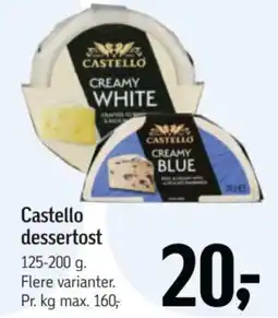Føtex Castello dessertost tilbud