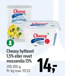 Føtex Cheasy hytteost tilbud