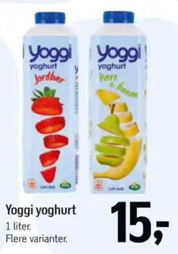 Føtex Yoggi yoghurt tilbud