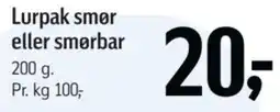 Føtex Lurpak smør eller smørbar tilbud
