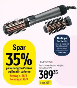 Føtex Remington Proluxe og Kreatin tilbud