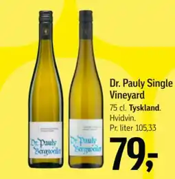 Føtex Dr. Pauly Single Vineyard tilbud