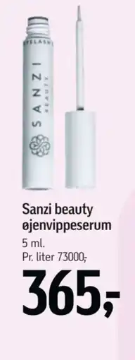 Føtex Sanzi beauty øjenvippeserum tilbud