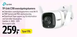 Føtex Tp-link C310 overvågningskamera tilbud