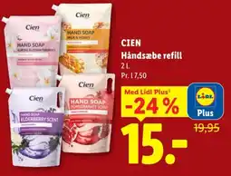 Lidl Cien håndsæbe refill tilbud