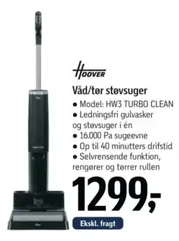 Føtex Hoover våd/tør støvsuger tilbud