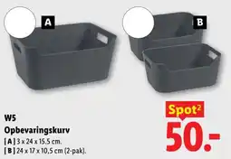 Lidl Spot Opbevaringskurv tilbud