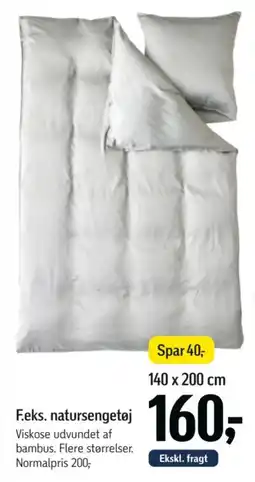Føtex Feks. natursengetøj tilbud