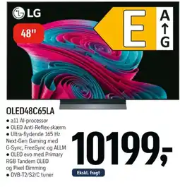 Føtex LG OLED48C65LA tilbud